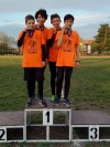 Boschetti-Ficano-Vieno-Rolfi Campioni Regionali 4x100