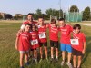 I ragazzi dell'Atletica Mondovì con il tecnico Marco Chiecchio