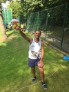 Andrea Pace con i colori dell'Atletica Fossano
