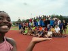 Daisy Osakue con il gruppo Salti e Lanci