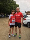 Adriana Sciolla e Giuseppe Mantovani alla 3 tappa Maratona Reale