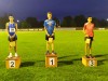 Podio 2000 metri cadetti 3 Filippo Curti