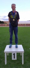 Adele Roatta Campionessa regionale 3000 allieve