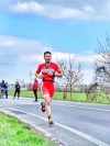 Andrea Mantovani in azione nella frazione di Corsa