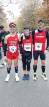 Luca Mondino Chiara Grasso Luca Turchi alla maratona Tfast 42 di Torino