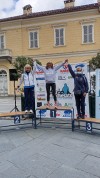 Graziella Venezia prima SF60 alla Mezza di Saluzzo
