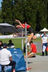 Valter Cerri in azione nell'alto