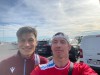 Davide Fia con il vincitori Pietro Riva