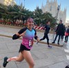 Linda Moschetti in azione a Milano