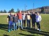 I tecnici dell'Atletica Mondovi con Marco Airale