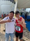 Lorenzo Vera con il tecnico Mauro Arcobelli_Caorle_2325giu (5)