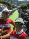 Cristiano Garelli e Pasquale Marino all'Olimpico di Recco
