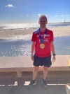 Andrea Buba Borello alla mezza Nizza Cannes