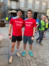 Florian Vezaille e Davide Camoirano alla Cronoscalata Breo Piazza