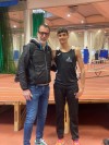Giacomo Provera con il tecnico Andrea Oderda Gordola_10mar (2)