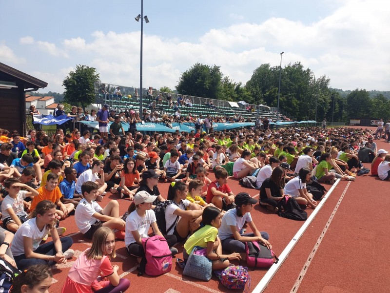 Mondovì 31 maggio Progetto AtleticaMente manifestazione promozionale di atletica per le Scuole Medie 16 Istituti e 670 gli studenti coinvolti per la fase finale alla pista Fantoni Bonino